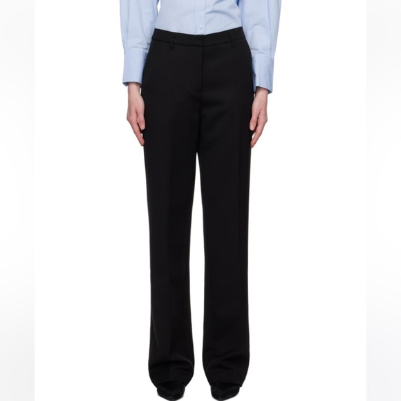Anine Bing Pants - NWT Anine Bing Black Classic Wool Trouser Size 40.